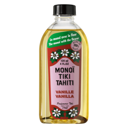 Toate Produsele - Explorare Senzorială: Ulei Natural Monoi TIKI Tahiti Vanilla pentru o Îngrijire Luxuriantă