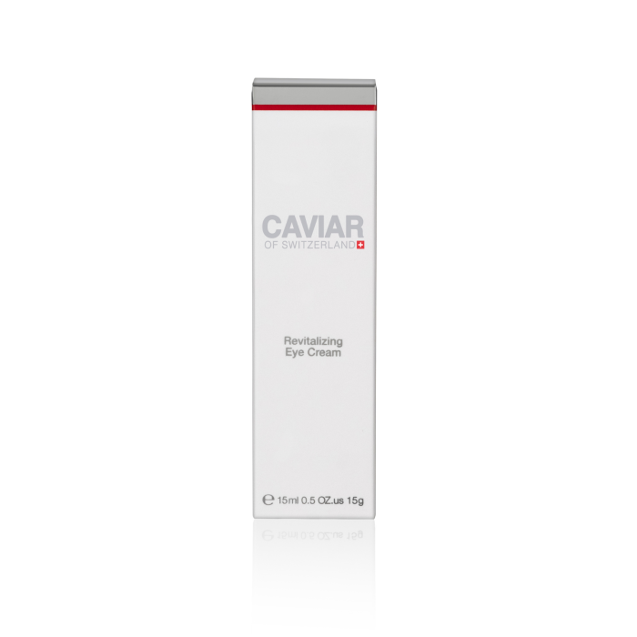 Descoperă magia ochilor tineri cu Caviar of Switzerland Revitalizing Eye Cream. Pune-ți privirea în valoare și strălucește! Cumpără acum și bucură-te de o frumusețe radiantă! [3]