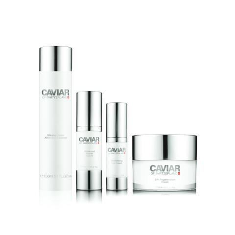 Caviar of Switzerland - Transformă-ți rutina de îngrijire cu setul nostru Caviar of Switzerland anti-îmbătrânire!