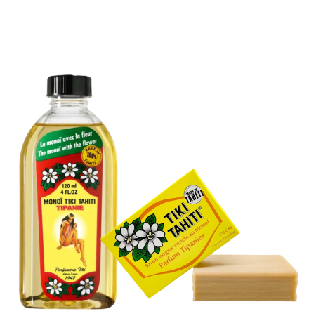 Toate Produsele - Tiki Tahiti Frangipani Dream Collection – Set Săpun și Monoi Frangipani