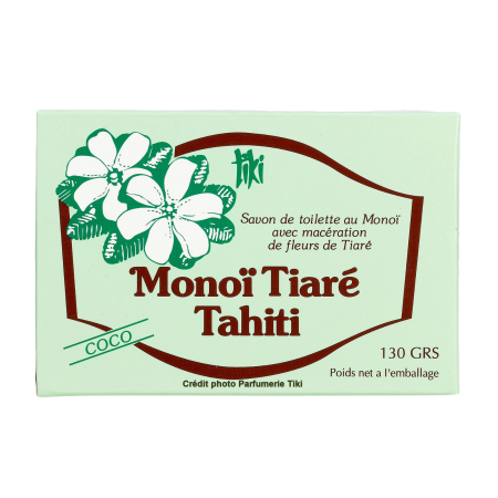 Toate Produsele - Sapun COCO cu Monoi TIKI Tahiti realizat 100% din materie prima vegetala