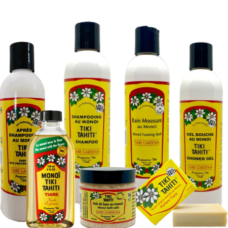 Toate Produsele - Tiki Tahiti Tiare Glow Collection – Set 7 Produse cu Monoi Tiare