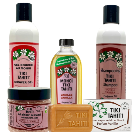 Toate Produsele - Tiki Tahiti Vanilla Sunset Collection – Set 5 Produse cu Monoi Vanilla