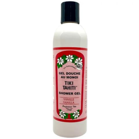 Vanilie - Vanilla Bliss: Gel de Duș Tiki Tahiti cu Monoï de Tahiti