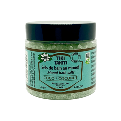 Coconut - Răsfăț tropical: Săruri de Baie Tiare TIKI cu Monoi de Tahiti AO