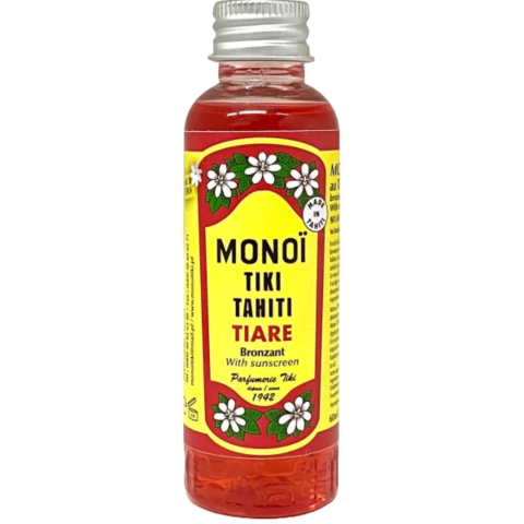Ulei bronzant - Bronz Perfect: Descoperă Uleiul de Plajă Monoi TIKI Tahiti Tiare Sun Tan SPF 6