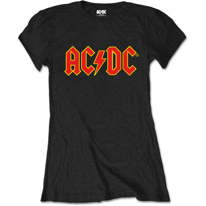 AC/DC Ladies T-Shirt: Logo (Retail Pack) [1]