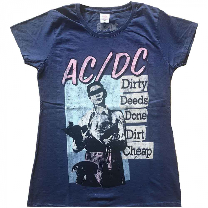 AC/DC Ladies T-Shirt: Vintage DDDDC [1]