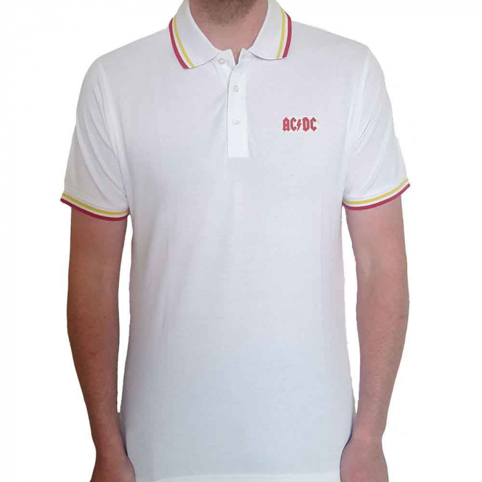 AC/DC Unisex Polo Shirt: Classic Logo [1]
