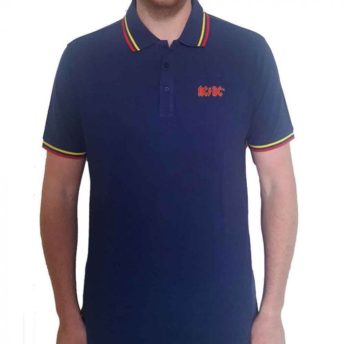 AC/DC Unisex Polo Shirt: Classic Logo [1]