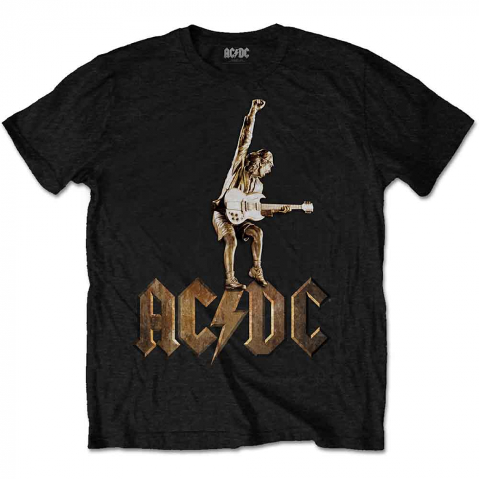 AC/DC Unisex T-Shirt: Angus Statue [1]