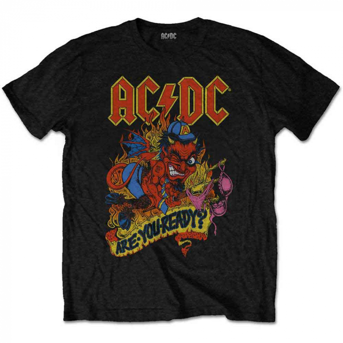 AC/DC Unisex T-Shirt: Are You Ready? [1]