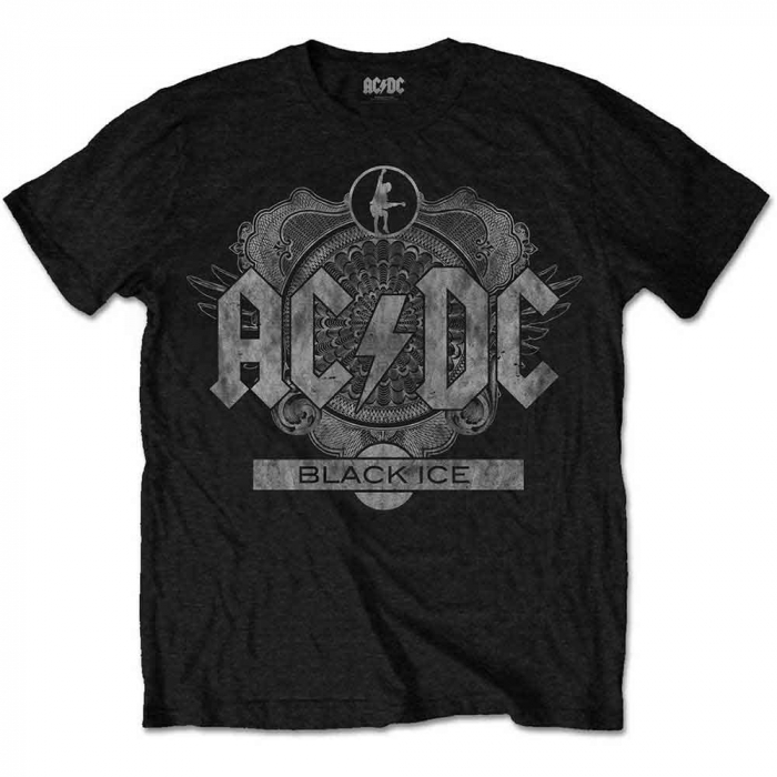AC/DC Unisex T-Shirt: Black Ice [1]