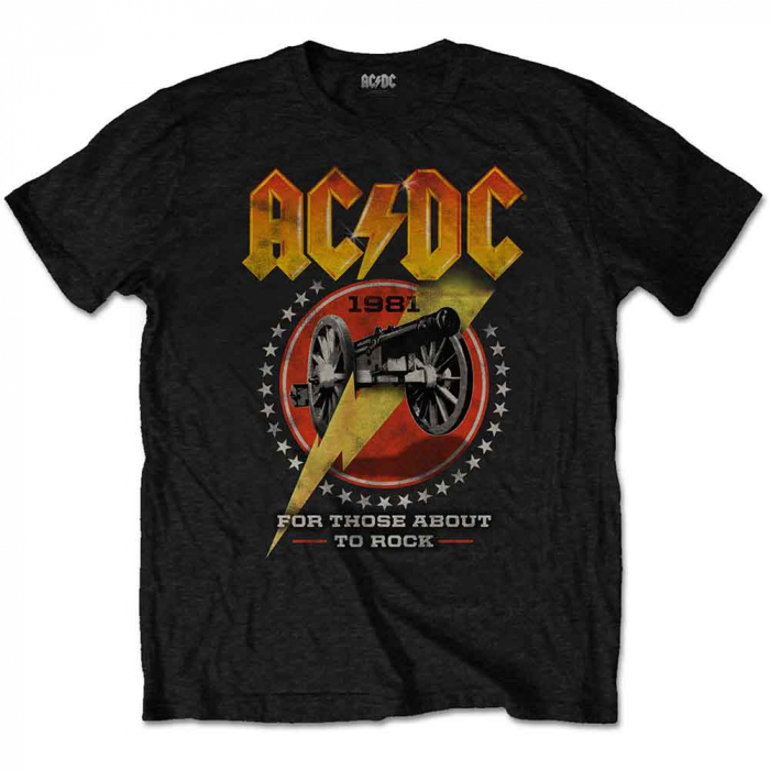 AC/DC Unisex T-Shirt: For Those About To Rock 81 [1]