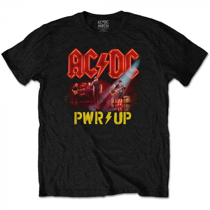 AC/DC Unisex T-Shirt: Neon Live [1]
