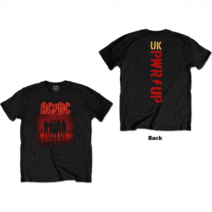 AC/DC Unisex T-Shirt: PWR-UP (Back Print) [1]