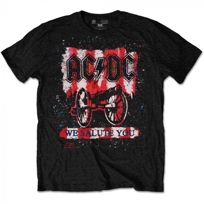 AC/DC Unisex T-Shirt: We Salute You Bold [1]