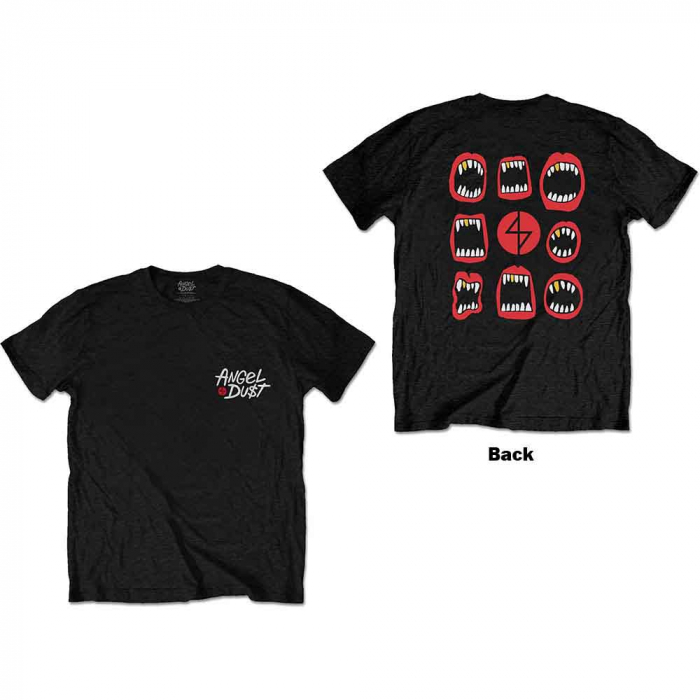 Angel Dust Unisex T-Shirt: Mouth Repeat (Back Print) [1]