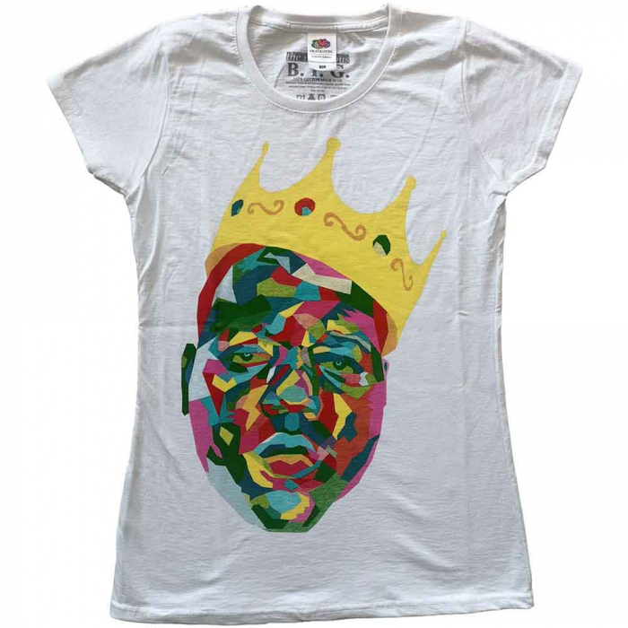 Biggie Smalls Ladies T-Shirt: Crown [1]
