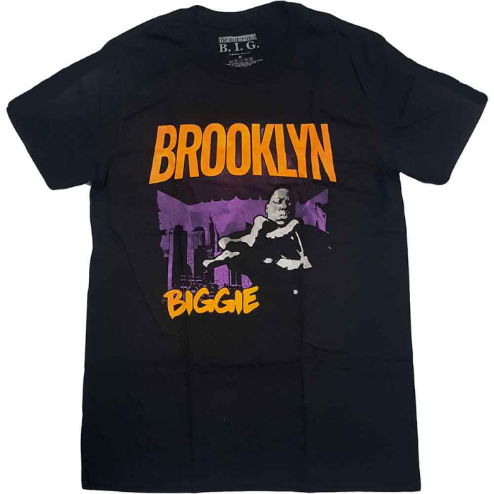 Biggie Smalls Unisex T-Shirt: Brooklyn Orange [1]
