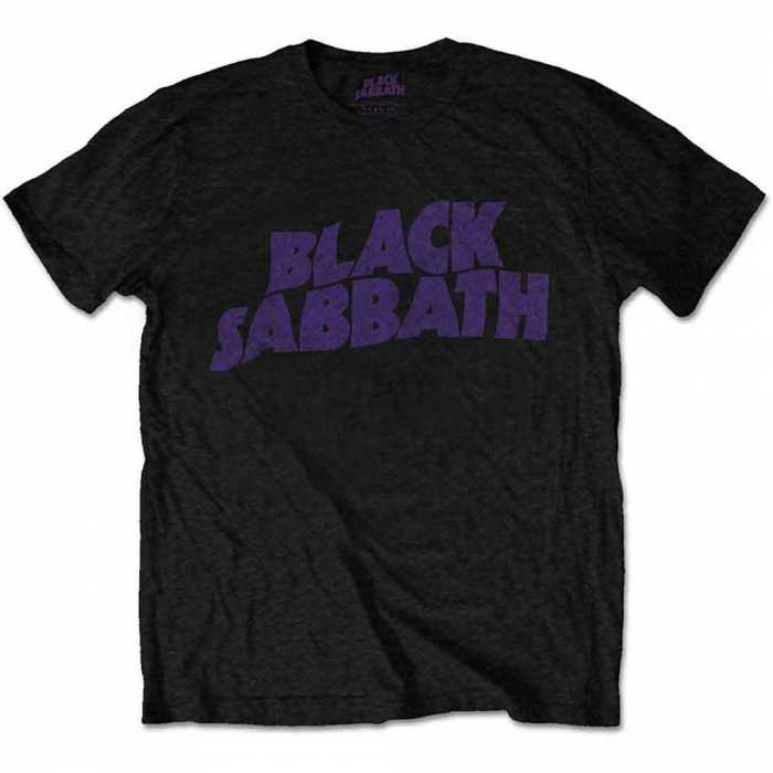 Black Sabbath Kids T-Shirt: Wavy Logo (Retail Pack) (11-12 Years) [1]