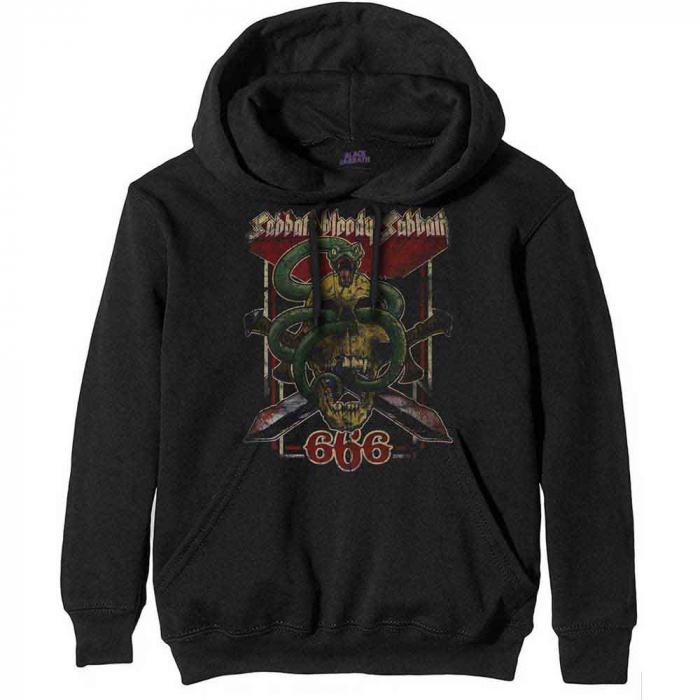 Black Sabbath Unisex Pullover Hoodie: Bloody Sabbath 666 [1]