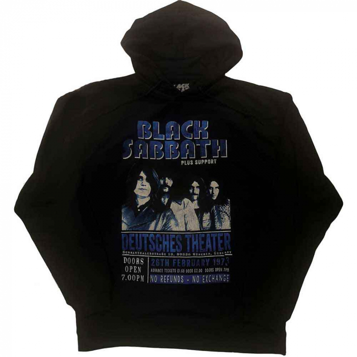 Black Sabbath Unisex Pullover Hoodie: Deutsches '73 [1]