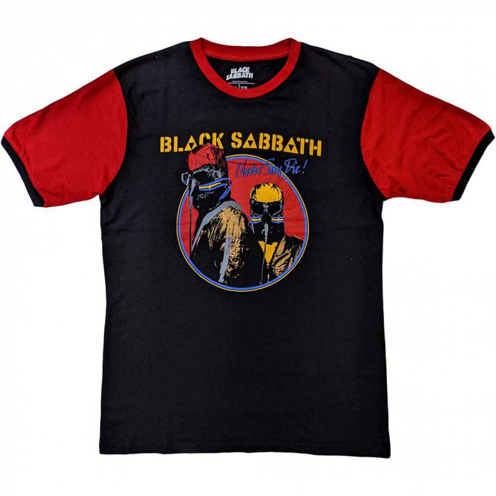 Black Sabbath Unisex Ringer T-Shirt: Never Say Die [1]