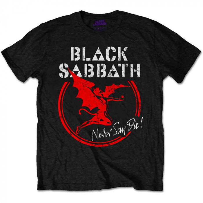 Black Sabbath Unisex T-Shirt: Archangel Never Say Die [1]
