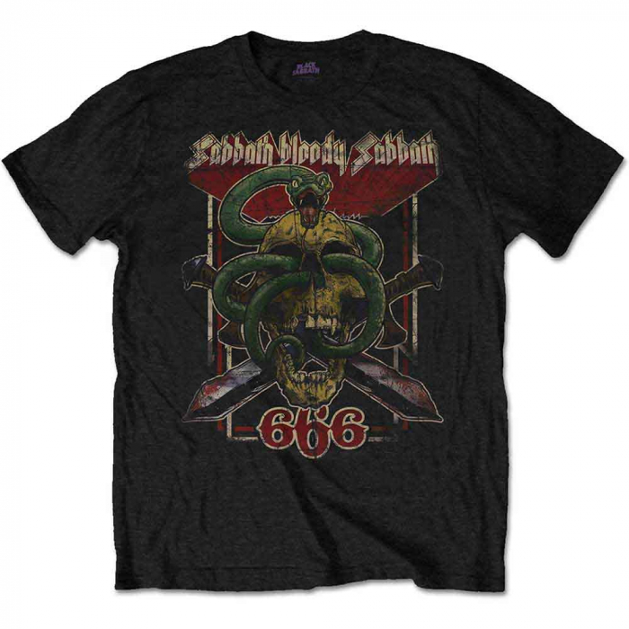 Black Sabbath Unisex T-Shirt: Bloody Sabbath 666 [1]