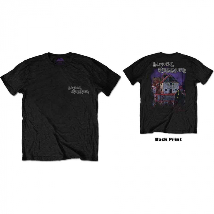 Black Sabbath Unisex T-Shirt: Debut Album (Back Print) [1]