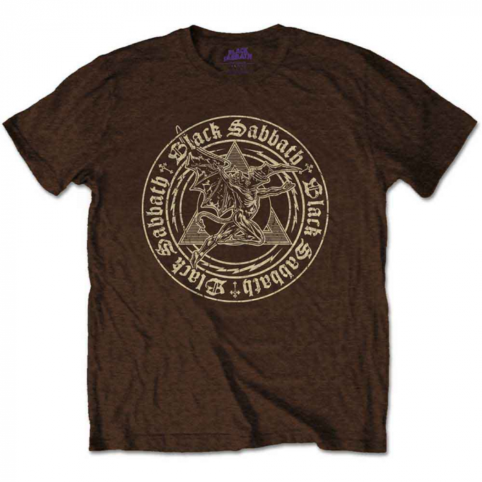 Black Sabbath Unisex T-Shirt: Henry Pyramid Emblem [1]