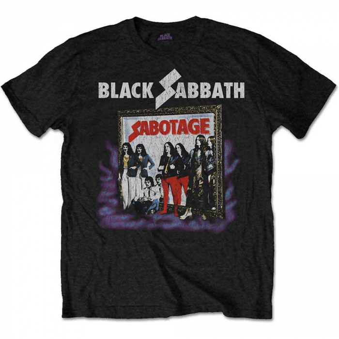 Black Sabbath Unisex T-Shirt: Sabotage Vintage [1]