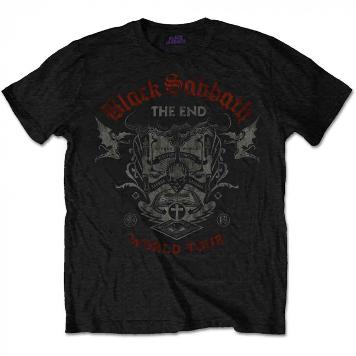 Black Sabbath Unisex T-Shirt: The End Reading Skull [1]