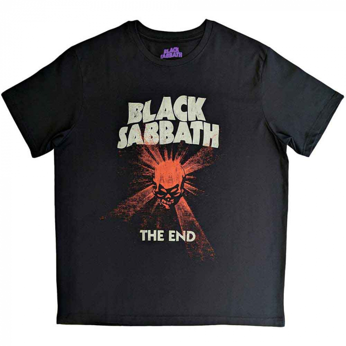 Black Sabbath Unisex T-Shirt: The End Skull Shine [1]