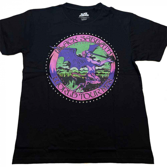 Black Sabbath Unisex T-Shirt: Tour '78 (Embellished) [1]