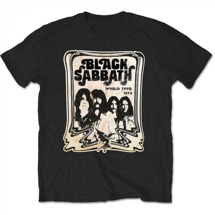 Black Sabbath Unisex T-Shirt: World Tour 1978 [1]