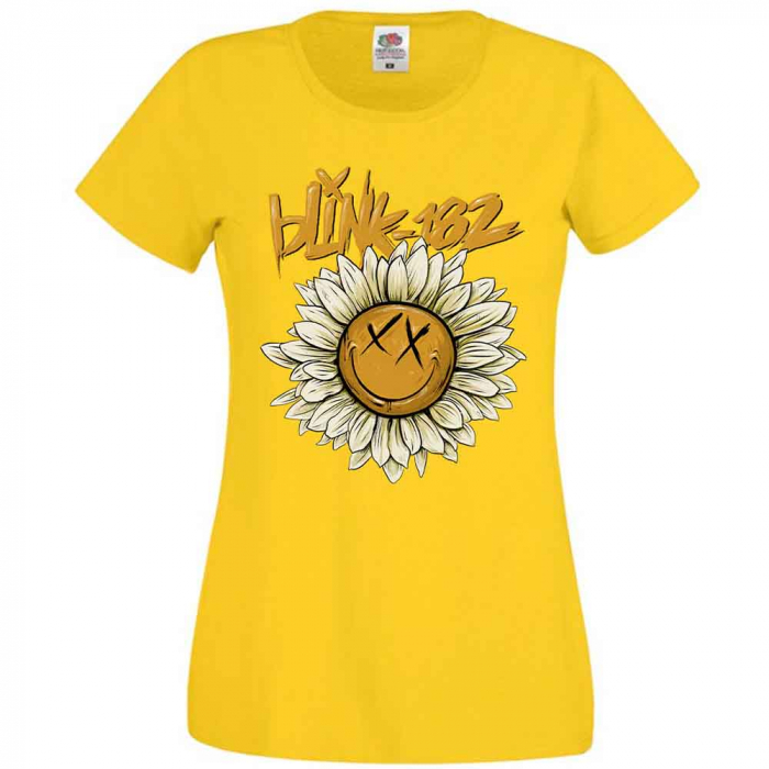 Blink-182 Ladies T-Shirt: Sunflower [1]