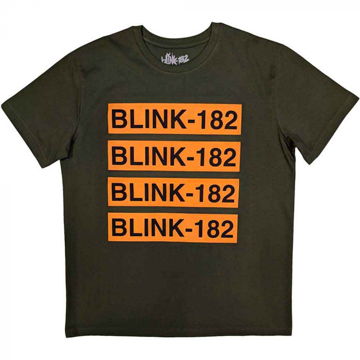 Blink-182 Unisex T-Shirt: Log Repeat [1]