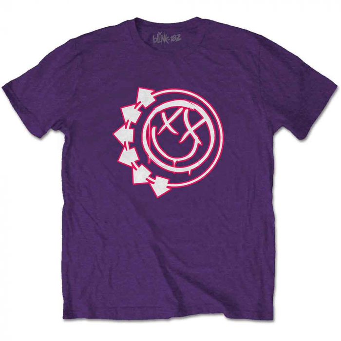 Blink-182 Unisex T-Shirt: Six Arrow Smile [1]