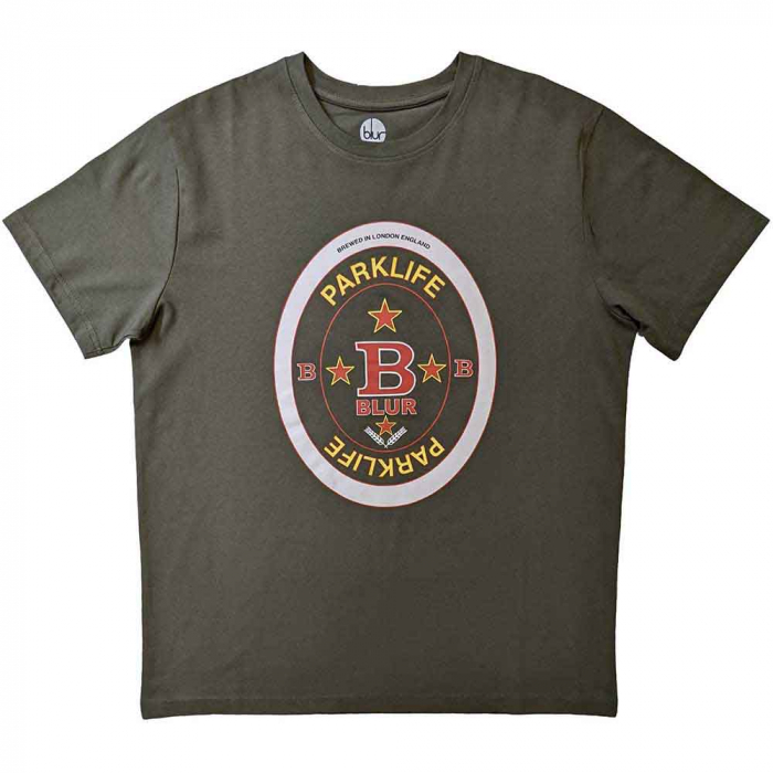 Blur Unisex T-Shirt: Parklife Beermat [1]