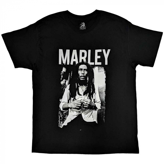 Bob Marley Unisex T-Shirt: Black & White [1]