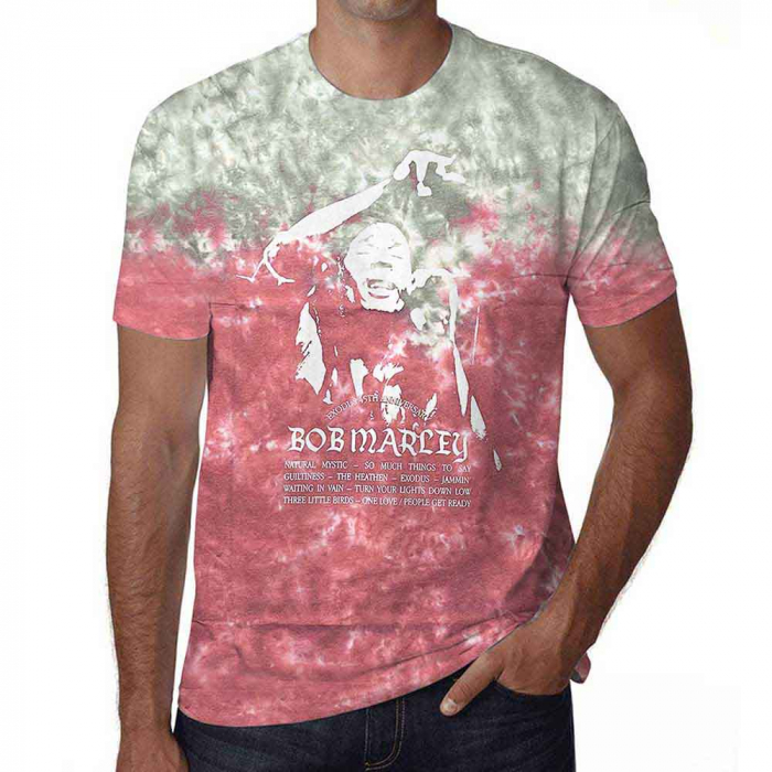 Bob Marley Unisex T-Shirt: Exodus Playlist (Wash Collection) [1]