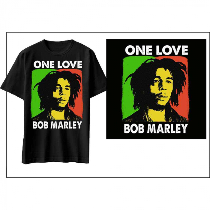 Bob Marley Unisex T-Shirt: One Love [1]