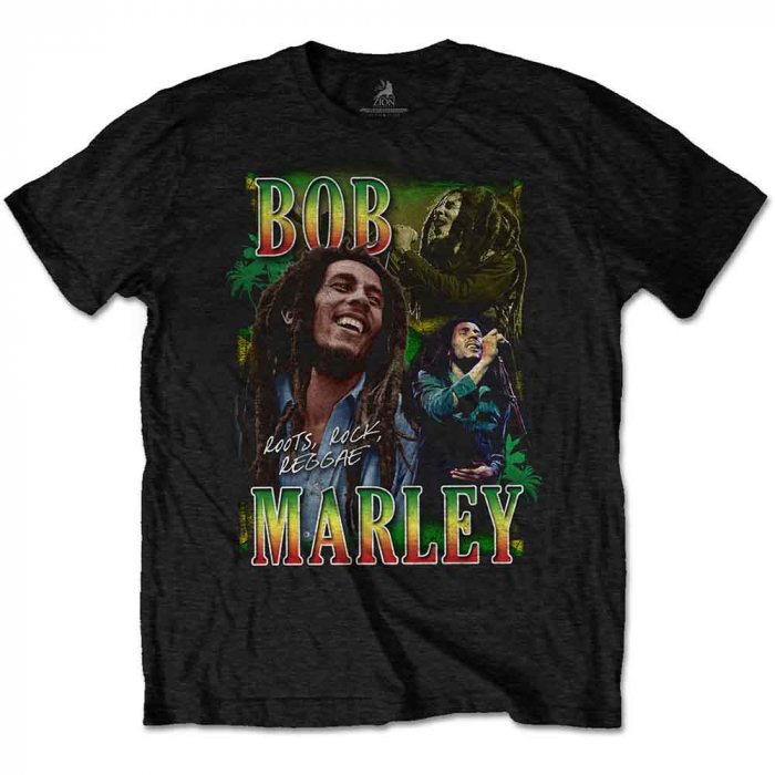 Bob Marley Unisex T-Shirt: Roots, Rock, Reggae Homage [1]