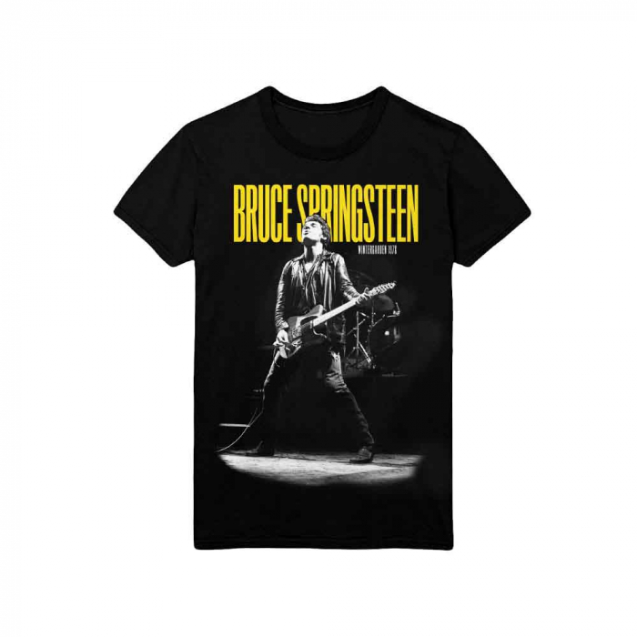 Bruce Springsteen Unisex T-Shirt: Winterland Ballroom Guitar [1]