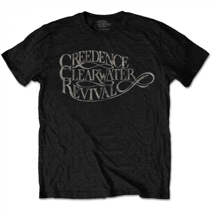 Creedence Clearwater Revival Unisex T-Shirt: Vintage Logo [1]