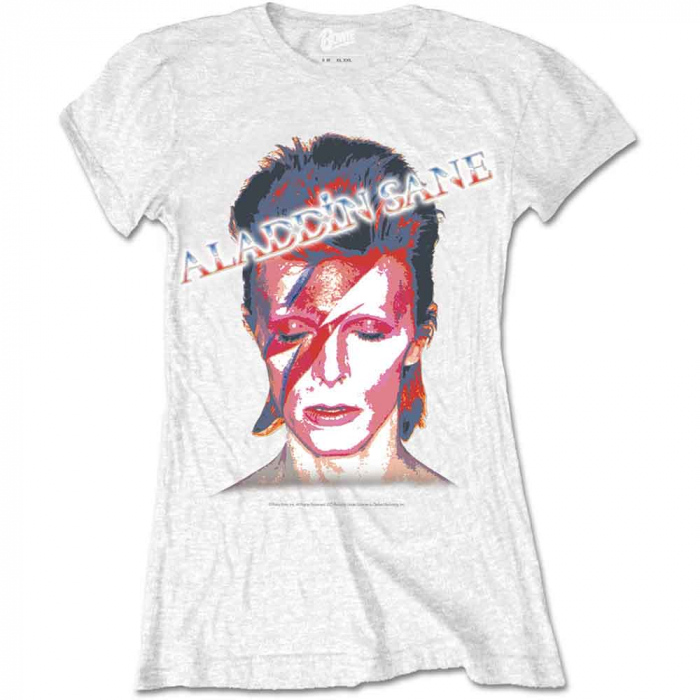 David Bowie Ladies T-Shirt: Aladdin Sane [1]