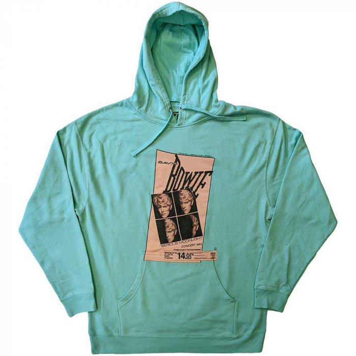 David Bowie Unisex Pullover Hoodie: Concert '83 [1]