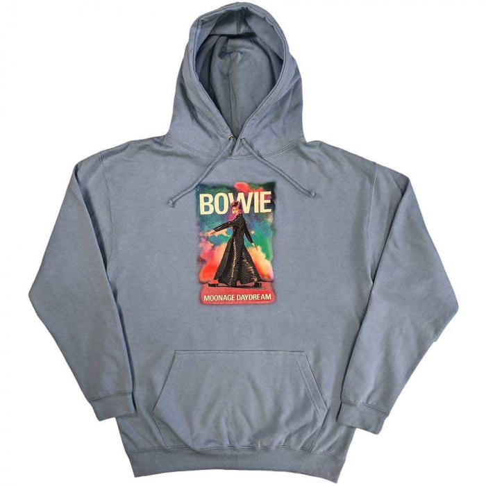 David Bowie Unisex Pullover Hoodie: Moonage 11 Fade [1]